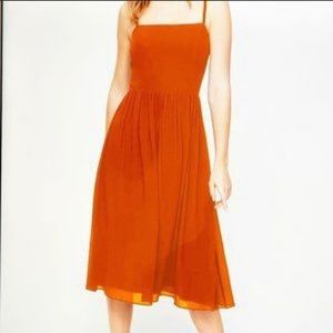 NWOT Aritzia Babaton Noel XS Dress (Sinopia) Size 2